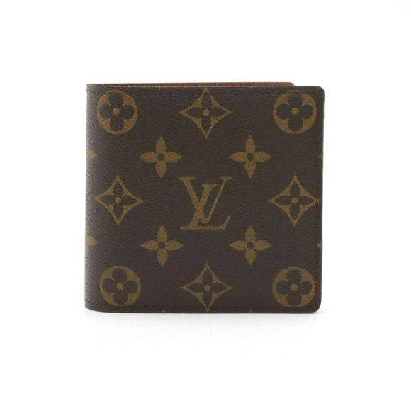 Louis Vuitton Monogram Marco M61675 Bi-Fold Wallet Brown Vintage