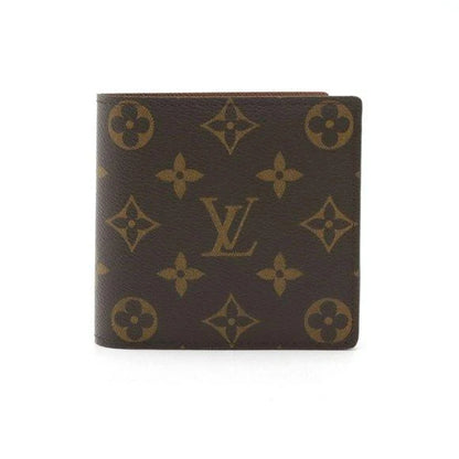 Louis Vuitton Monogram Marco M61675 Bi-Fold Wallet Brown Vintage