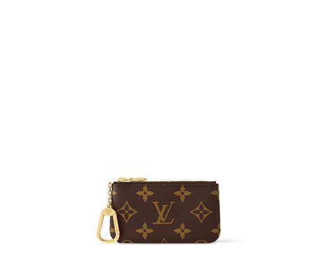 Louis Vuitton Key Pouch M62650 Monogram Canvas Coin Card Holder with Key Ring