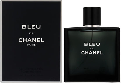 BLEU DE CHANEL Eau de Toilette Spray for Men 100ml / 3.4 Oz – Luxury Fragrance
