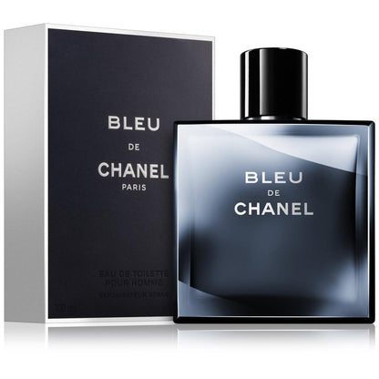 BLEU DE CHANEL Eau de Toilette Spray for Men 100ml / 3.4 Oz – Luxury Fragrance