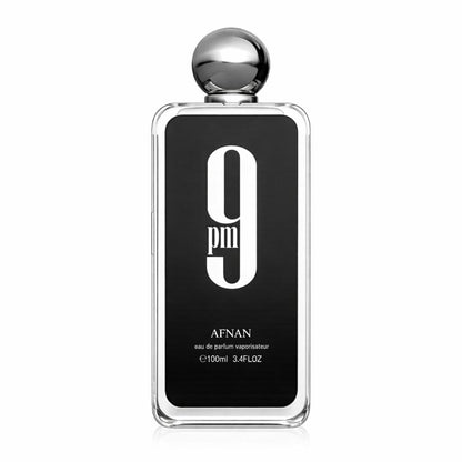 Afnan 9 PM Eau de Parfum for Men 100ml / 3.4 Oz – Long-Lasting Fragrance